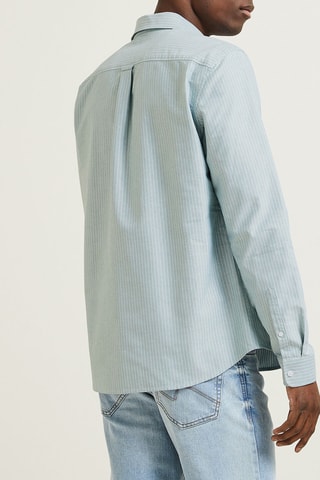 Camisa slim - Verde
