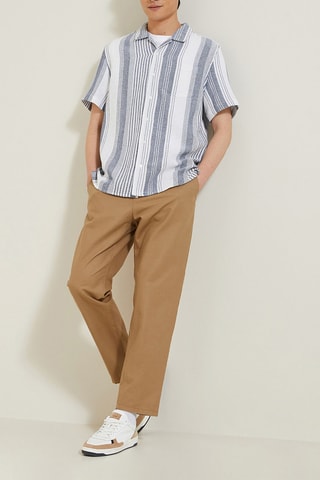 Camisa regular - Azul