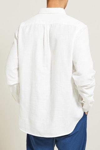 Chemise regular - Blanc