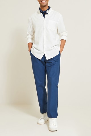 Chemise regular - Blanc