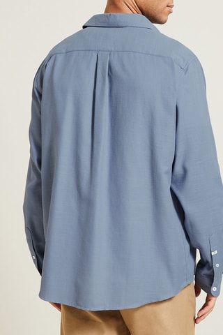 Chemise regular - Bleu