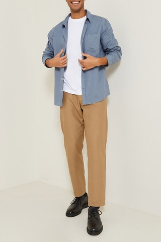 Chemise regular - Bleu