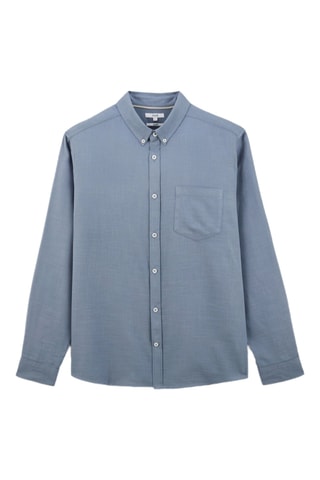 Chemise regular - Bleu