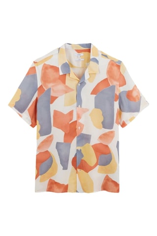 Camisa regular - Azul