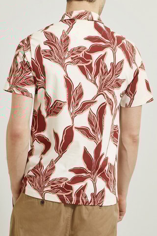 Polo regular em algodão biológico - Branco