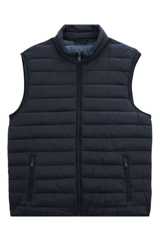 Colete acolchoado light - Azul