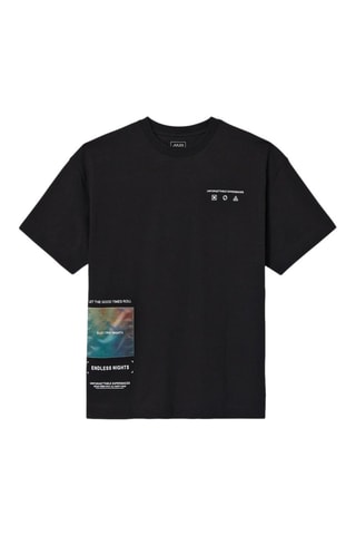 T-shirt oversize - Preto