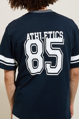 T-shirt Athletic Club - Azul-marinho