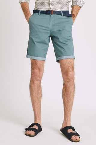 Bermudas chino - Turquesa
