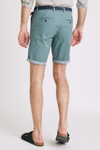 Bermudas chino - Turquesa