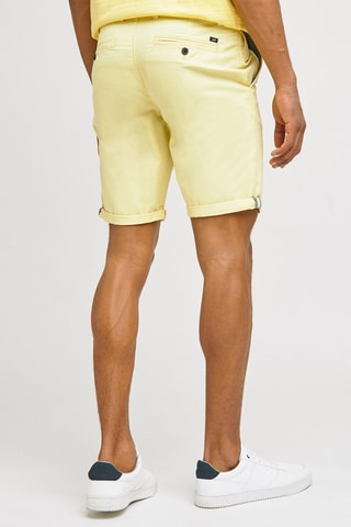 Bermudas em algodão biológico Amarelo
