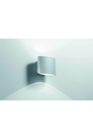 Aplique de parede LED Boxter Prateado