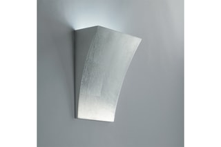 Aplique de parede LED Alma Prateado