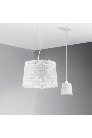 3 candeeiros suspensos Cluny - Branco