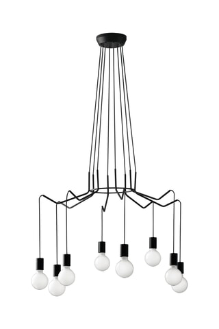 Candeeiro suspenso Habitat - Preto