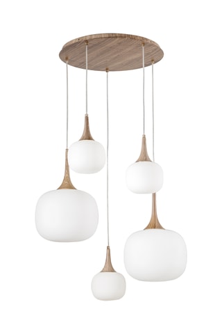 Candeeiro suspenso Jaipur - Branco