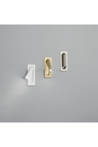 Aplique de parede LED Defoe - Dourado - 3 W