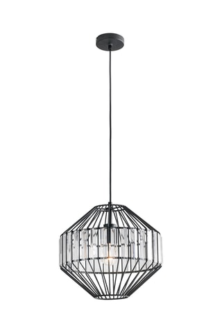 Candeeiro suspenso Opium - Preto 