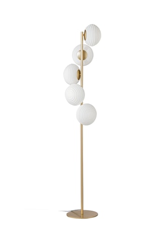 Candeeiro de pé Ripple - Dourado