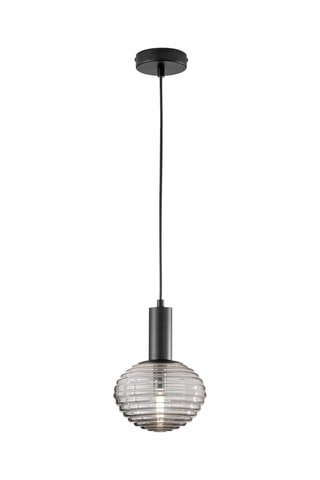 Candeeiro suspenso Ripple - Preto