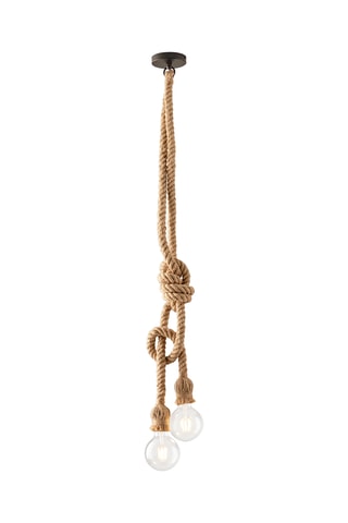 Candeeiro suspenso Rope - Bege