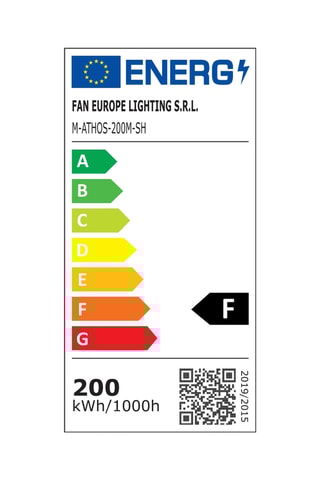 Projetor LED Athos - Cinzento - 200 W