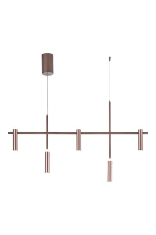 Candeeiro suspenso LED Candle - Dourado-rosa - 5 x 35 W