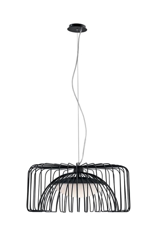 Candeeiro suspenso LED Cougar - Preto - 24 W
