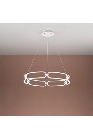 Candeeiro suspenso LED Infinity - Branco - 49 W