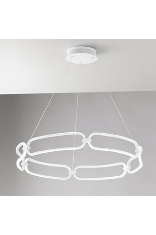 Candeeiro suspenso LED Infinity - Branco - 49 W