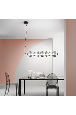 Candeeiro suspenso LED Kemet - Preto - 40 W