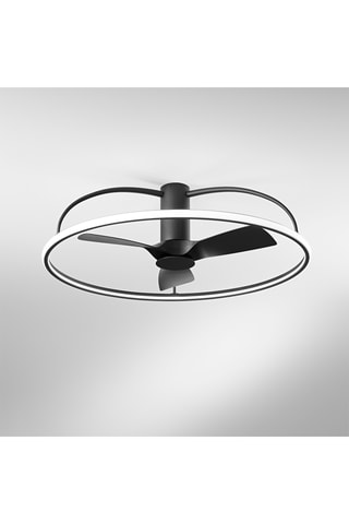 Candeeiro de teto LED Magnus - Preto - 80 W