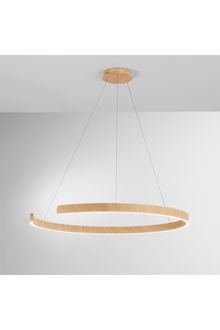 Candeeiro suspenso LED Navel - Bege - 50 W