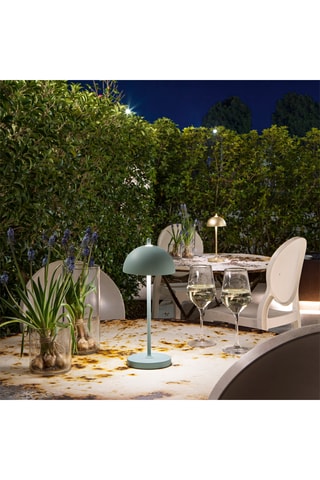 Candeeiro de mesa LED Party - Verde-água - 1,5 W