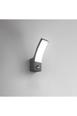 Aplique de parede LED Sail - Antracite - 12 W