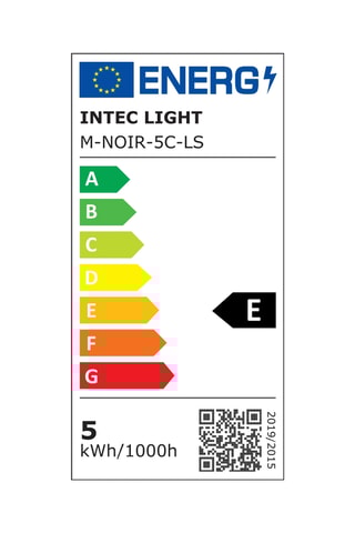 Aplique de parede LED Noir - Preto - 5 W