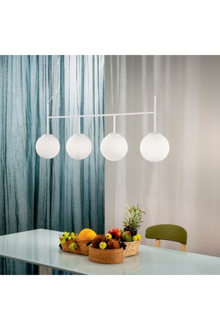 Candeeiro suspenso Baly - Branco