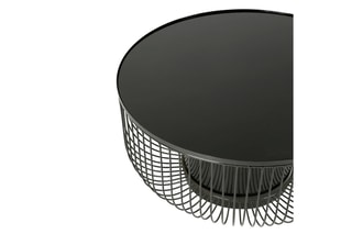Table basse en verre Lab - 75 x 40 cm