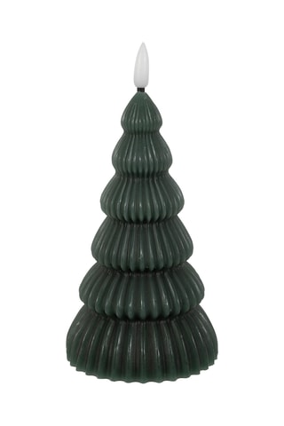 Vela LED Sapin - Verde