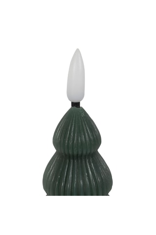 Vela LED Sapin - Verde
