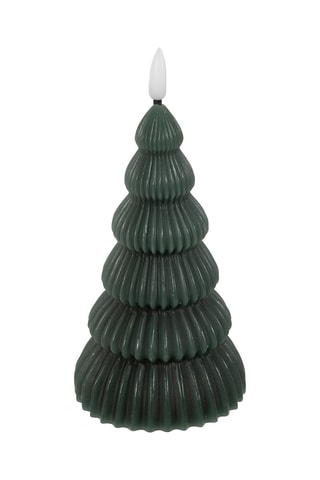 Vela LED Sapin - Verde