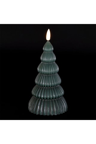 Vela LED Sapin - Verde