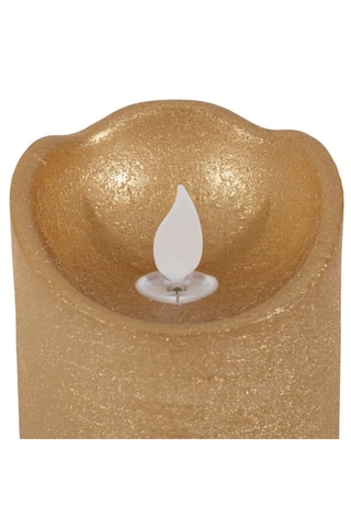 Vela LED Classic - Dourado
