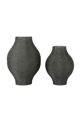 2 bases para velas Resili - 49/40 cm - Antracite