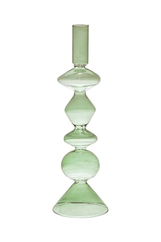 Base para vela Aylo - 25 cm - Verde