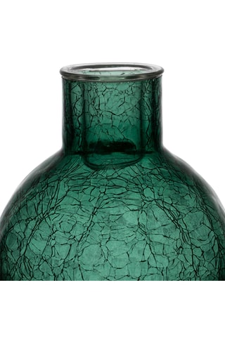Base para vela Oanez - 15,5 cm - Verde-esmeralda