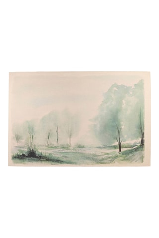 Tableau en lin et sapin Boise - 150 x 100 cm