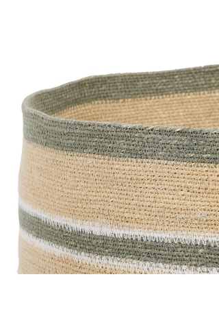 4 cache-pots Sumatra - 51, 45, 40 et 34 cm - Beige et kaki