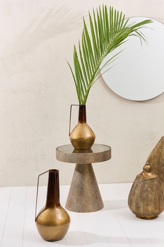 Miroir en pin Mikawa - 80 cm - Naturel