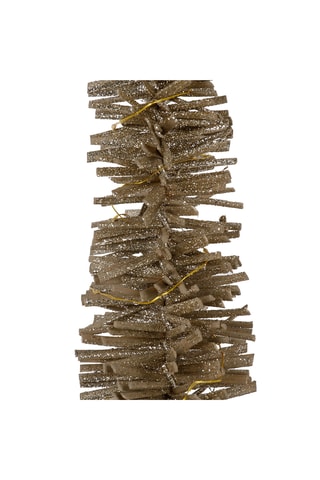 Pinheiro LED em rotim Minuit - Natural